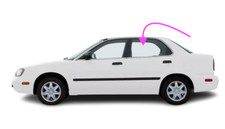 Fits:1995-2002 Suzuki Esteem 4Door Sedan Driver Side Rear Left Door Window Glass