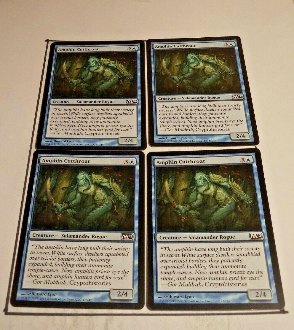 4x Playset MTG Magic the Gathering Complete Set of 4 x4 Cards