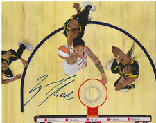 BRITTNEY GRINER Signed 8 x 10 Photo WNBA Basketball PHOENIX MERCURY Free Ship