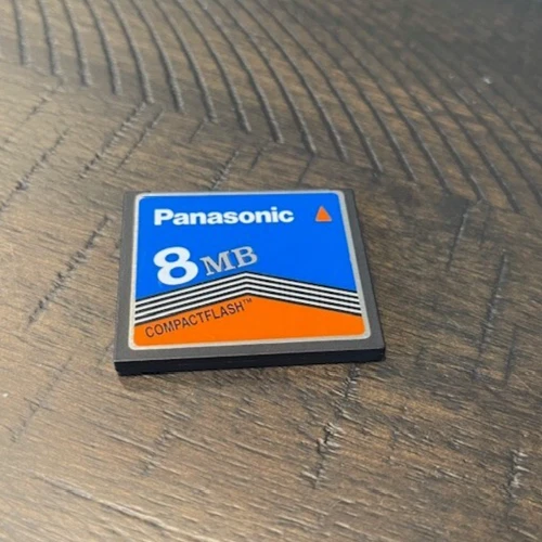 Panasonic CompactFlash Picture Card 8MB Vintage - Image 4 of 4
