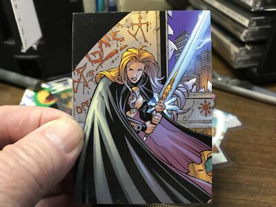 rare lady death cards RARE LADY DEATH/MEDIEVAL WITCHBLADE: LETHAL LADIES CARDS # 25 POWER