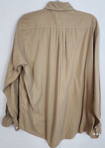Brooks Brothers Tejido en Italia, Hombre Manga Larga Con Botones, Talla M, Beige  - Imagen 2 de 4