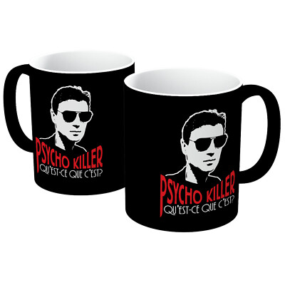 Psycho Killer Talking Heads New Wave Byrne Becher Tasse alle Farben Tee Kaffee