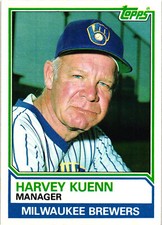 1983 Topps #726 Harvey Kuenn MG