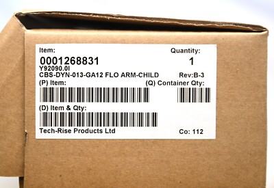 Colebrook Bosson Saunders  FLO MONITOR  ARM CBS-DYN-013-GA12
