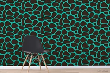 3D Abstract Seamless Wallpaper Wall Mural Removable Self-adhesive Sticker453