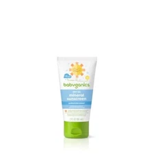 Babyganics Baby Mineral Sunscreen Lotion Parabens Free SPF 50 - 2 Oz 