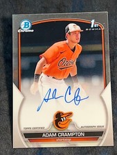 2023 Bowman Chrome 1st PROSPECT ROOKIE AUTO Adam Crampton, ITEM 1