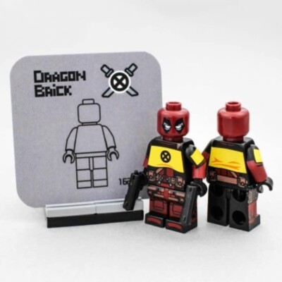 Lego Custom Deadpool X-Men Marvel Superheroes Dragonbrick Limitiert