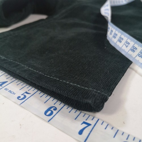 Levis Womens Jeans Green W30 L32 524 Too Superlow Skinny Green Corduroy Cord - Picture 14 of 24