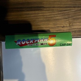 Capcom Rockman 5 Blues' Trap Famicom Game Complete in Good Condition