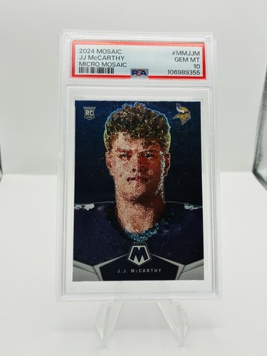 J.J. McCarthy #MM-JJM 2024 Panini Mosaic Micro card