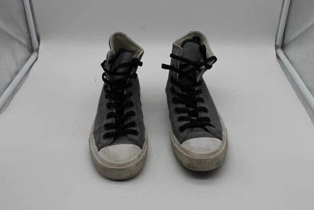 Converse AllStar Schuhe grau uni mit weißer Fußspitze und Fußsohle Gr.41 #A0327 - Bild 1 von 1