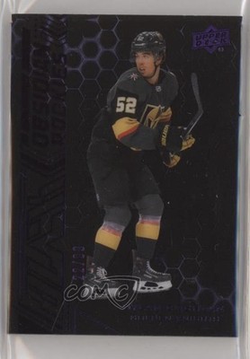 2020-21 SPx UD Black Obsidian Rookies Purple 22/99 Dylan Coghlan #OR-22 RC 07kp