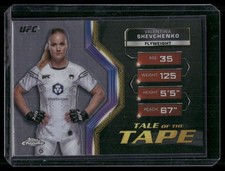 Valentina Shevchenko 2024 Topps Chrome UFC Tale of the Tape #TFT-29