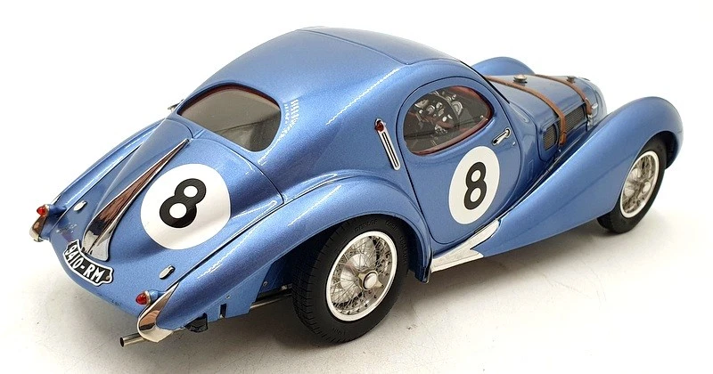 CMC 1/18 Scale Diecast M-167 Talbot Lago Coupe T150 C-SS 1939 #8 Blue - Image 2 of 4