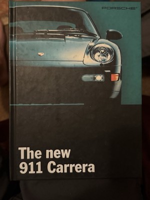 PORSCHE OFFICIAL 911 993 SECOND HARDBACK PRESTIGE SALES BROCHURE 1995 USA