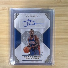 2018-19 Panini Cornerstones Franchise Pillars Auto #FP-JDM Joe Dumars /129 Pist…