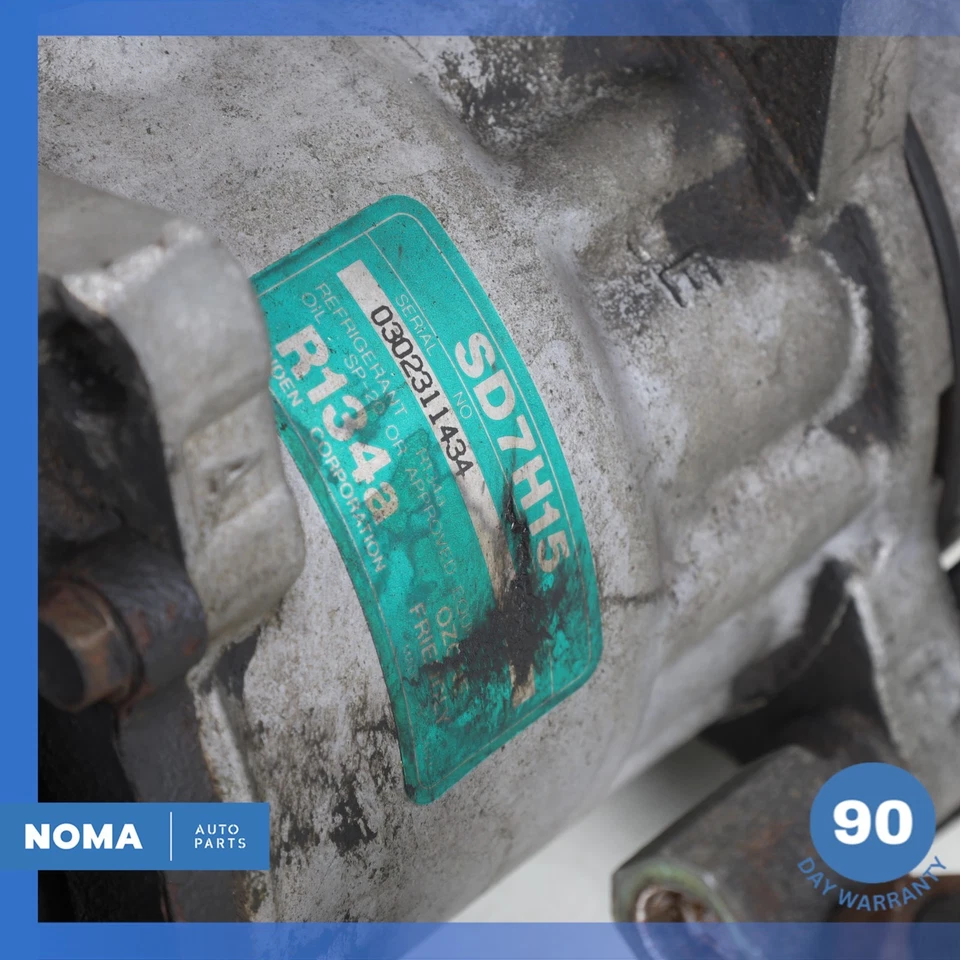 92-97 Jaguar XJS Serie 3 XJ6 AC AC AIRE ACONDICIONADO Compresor OEM Foto 3 de 4