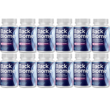 Back Biome Back Support Supplement, 12 Bottles Genuine Spine Health Formula