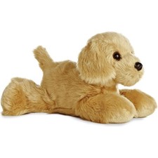 Aurora Mini Flopsie Golden Yellow Labrador 8-Inch Stuffed Animal Plush