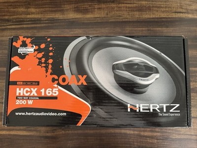 HCX 165 HERTZ 6.5'' COAXIAL 2 WAY 200W HI ENERGY SPEAKERS BUILT IN TWEETERS NEW