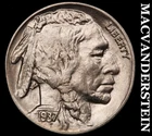 1937 Buffalo Nickel- Charge Brilliant Uncirculated++++ Luster No Reserve #J7093