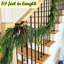 Artificial Christmas Garland, Real Touch Norfolk Pine Garland - Pine Garland