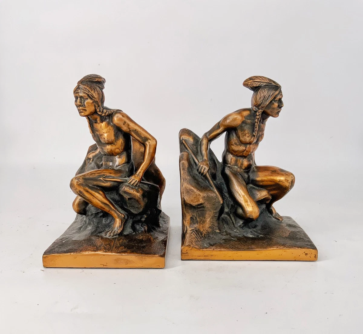 Antique Indian Bookends In Collectible Book Ends | eBay