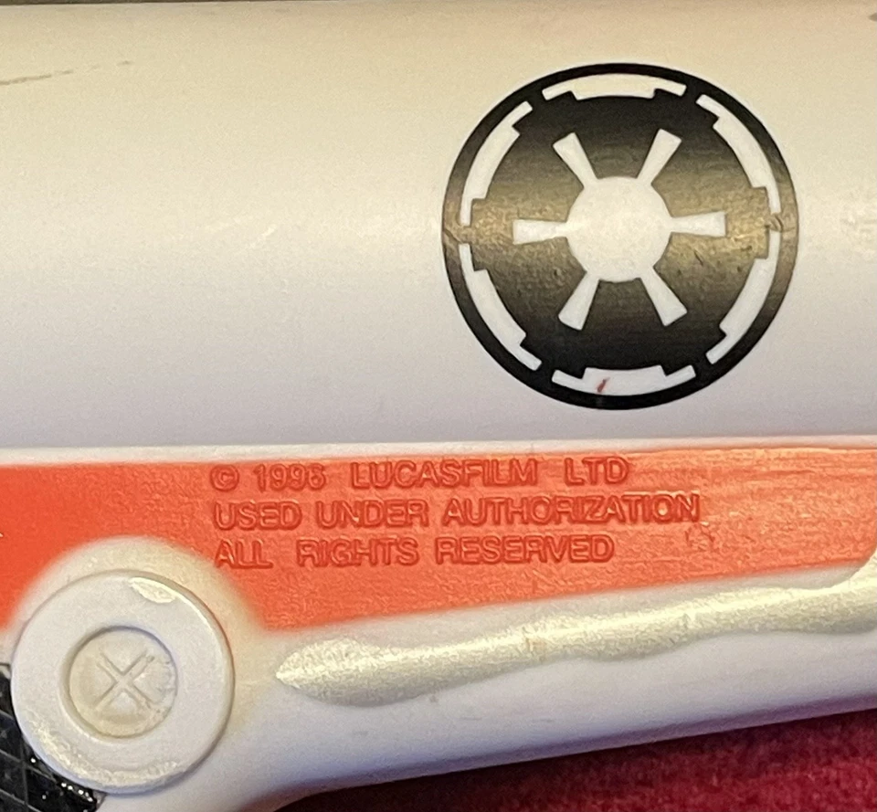 Star Wars Stormtrooper 1996 18" Blaster E-11 luces de rifle, sonidos (leer descripción) Foto 4 de 4