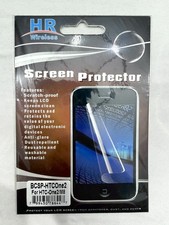 Clear Anti-grease LCD Screen Protector cloth wipe for HTC-one2/M8