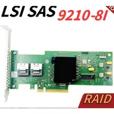 LSI SAS 9210-8i 8-port 6Gb/s PCIe HBA RAID SATA Controller card