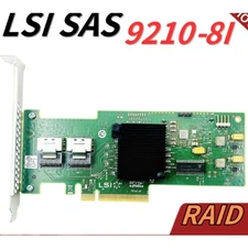 LSI SAS 9210-8i 8-port 6Gb/s PCIe HBA RAID SATA Controller card