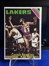 1975-76 Topps - Connie Hawkins #195 Phil Jackson and Walt Frazier also on card