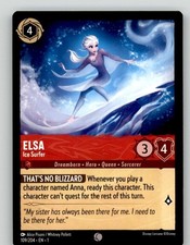Elsa - Ice Surfer 109/204 Common The First Chapter Lorcana Near Mint