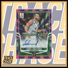 2024-25 Panini Donruss EuroLeague BK Lukas Lekavicius Signatures Series 02/25