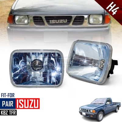 Head Light Lamp H4 Crystal RAYBRIG For Isuzu TFR Holden Rodeo 89-97 KBZ 81-88