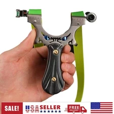 Pro Powerful Slingshot Set High Velocity Catapult Sling Shot Outdoor Hunting