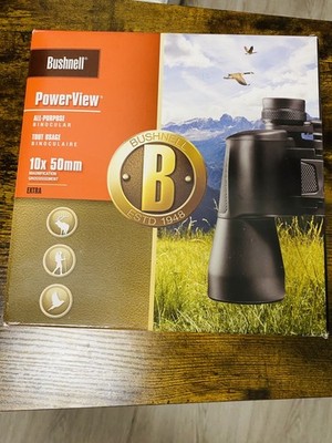 NEW Bushnell PowerView 10x 50mm All Purpose Binoculars