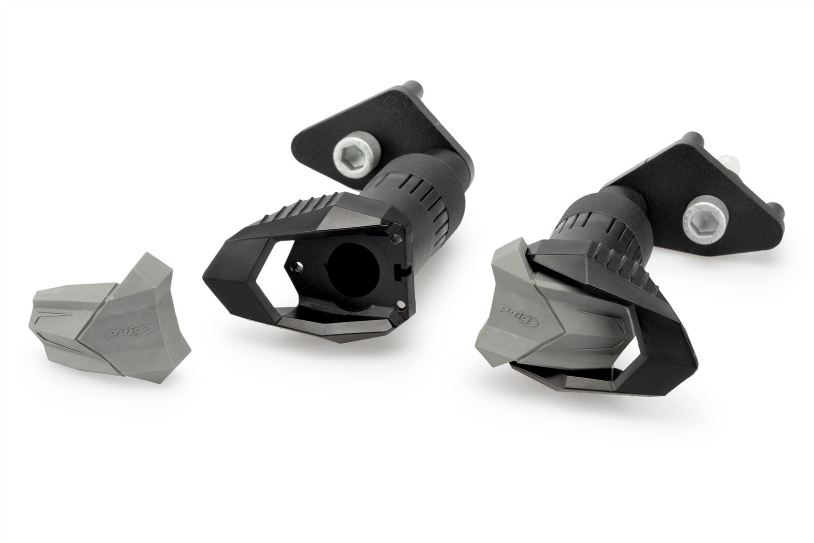 Puig Black R19 Frame Sliders Suzuki GSX-8R 2024-2026