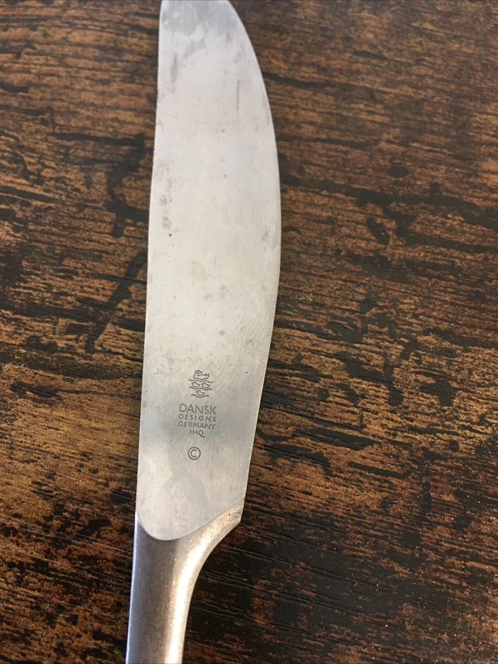 Dansk Designs VARIATION V Knives 8.5'' DUCK Stainless Flatware Germany Set of 5 - Image 4 of 4