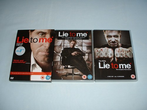 LIE TO ME THE COMPLETE SEASON 1-3 DVD BOX SETS (TV SERIES/2/FINAL/FULL/TIM ROTH)