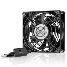ELUTENG USB Fan 80mm, 80mm Speed Standard,