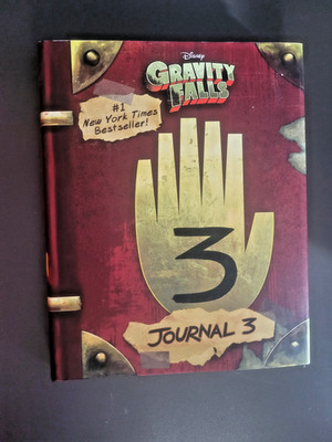 Disney Gravity Falls: Journal 3 - Hardcover By Alex Hirsch -BRAND NEW- Dustcover