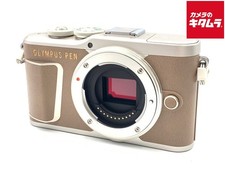 OLYMPUS PEN E-PL10 16.0MP Mirrorless Digital Camera Body BROWN -Near Mint- 4309