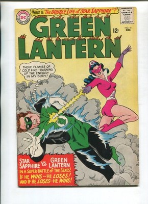 GREEN LANTER 41 FINE V1 DC 1965! 3RD APPEARANCE OF STAR SAPPHIRE! 7! 16!!!!!!!!!