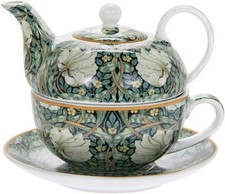 Lesser & Pavey Pimpernel Tea, Tea Pot & Saucer | 600ml Capacity Luxury Teapot Id