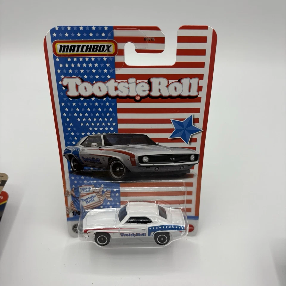 Chevrolet Camaro # 1/6 Matchbox 2025 Candy Tootsie Roll '69 Foto 3 de 4