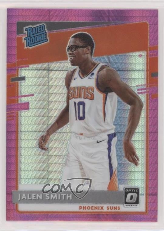 2020 Panini Donruss Optic Rated Hyper Pink Prizm Jalen Smith #160 Rookie RC 0y59