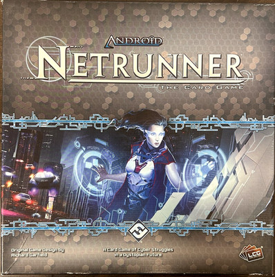 Android Netrunner Base Game + Order and Chaos + Creation and Control - COMPLETE!